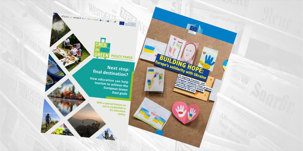 This graphic presents covers of reports published with contribution of the SPOT project. These are additional dissemination activities.